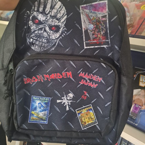 Σακίδιο Iron Maiden 30εκ νέο, επίσημη άδεια Rocksax