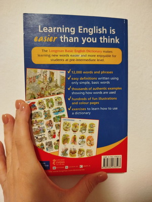 Longman Basic English Dictionary like new with images