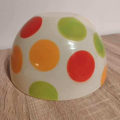 Vintage Walther Glas Love Plates glass salad bowl like new