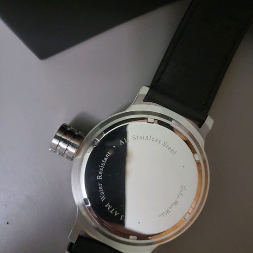 Graffiti Von Monte Wehro wristwatch new men's