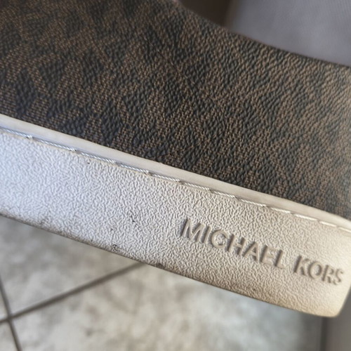 Michael Kors sneakers size 41 used, brown and gold
