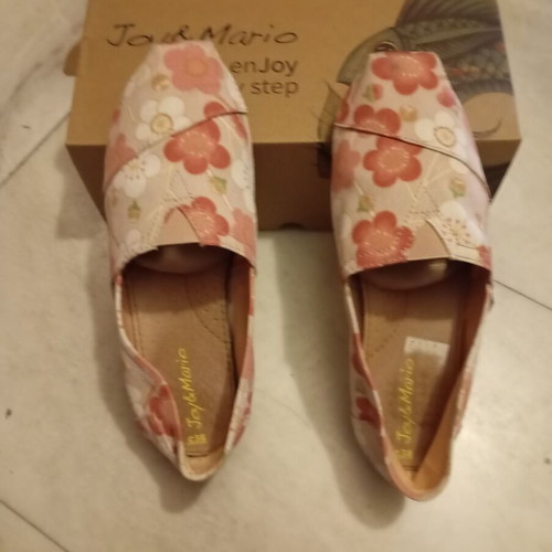 Joy & Mario espadrilles size 38 like new, multicolored