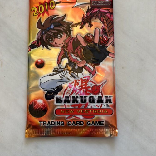 Bakugan New Vestroia Trading Card Game new, sealed pack 2010