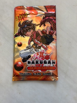Bakugan New Vestroia Trading Card Game new, sealed pack 2010