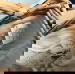  Ψάθινη τσάντα αφόρετη