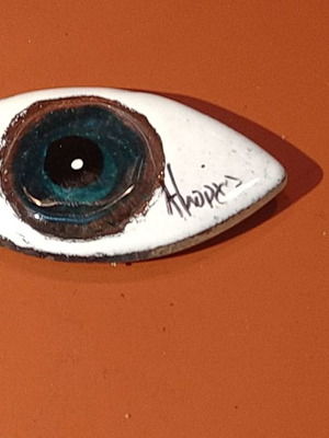 Μαγνητάκι σχήμα μάτι από την Αμοργό