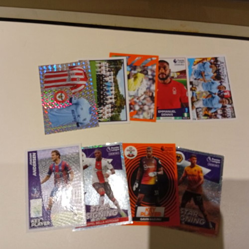 Panini-Topp's stickers like new, pack of 60 pieces