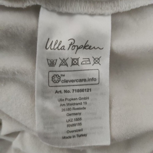 Ulla Popken dress large size L/XL like new, white and black