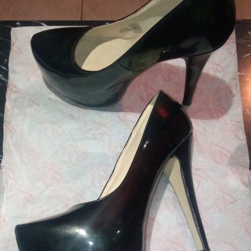 Migato pumps new, black patent leather, size 38, 13 cm heel