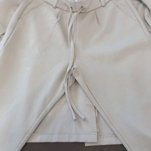 Zara suit jacket and pants set, beige, 5% elastic, like new