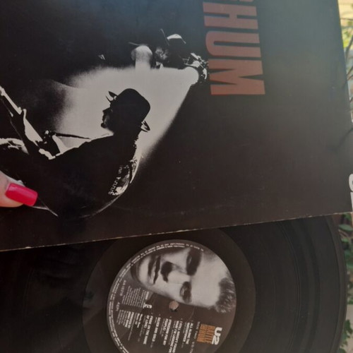 Vinyl record pack of 4 including U2 Gatefold 2LP, Helloween, The Bodyguard, INXS like new