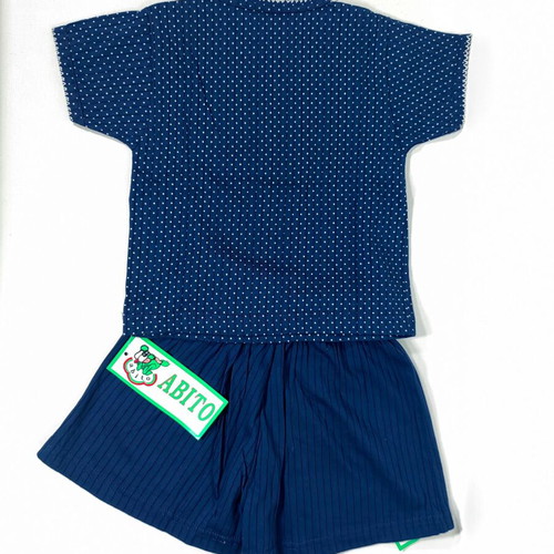 Vintage Barcellino Abito Kids Summer Set new with tags, navy blue