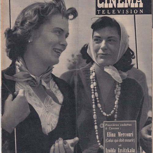 Radio Cinema 19/5/1957 used French radio cinema magazine
