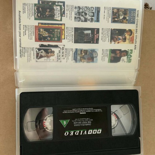 Charles and Diana videocassette like new