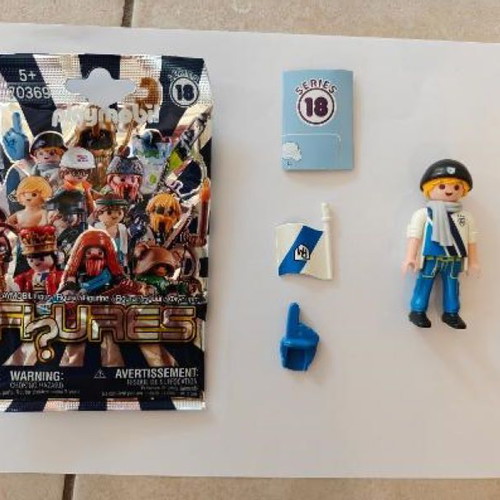 Playmobil 70369 Series 18 Fan new, opened pack