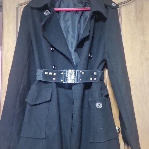 Women's coat size L black like new
