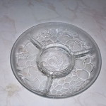 Serving platter for four positions like new
