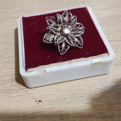 Silver 925 ring handmade, size 65, new
