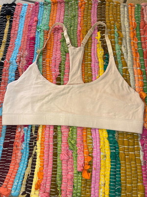 Walk bralette bustier used, size S, beige
