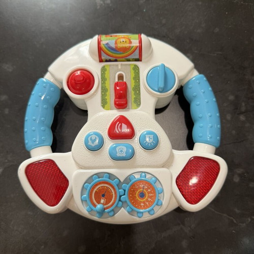 Baby steering wheel toy
