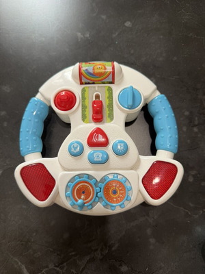 Baby steering wheel toy