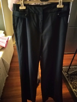 Zara black suit pants size medium like new