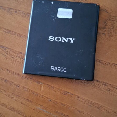 Sony battery used, authentic BA900