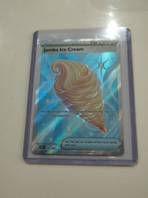 Jumbo Ice Cream Pokemon card Chaos Rising new