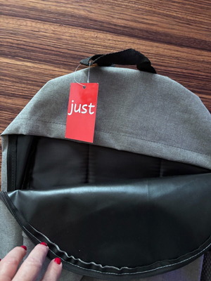 Just backpack new gray