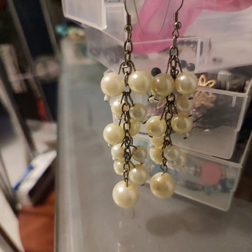 Earrings used, pack of 2, multicolor