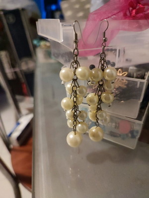 Earrings used, pack of 2, multicolor