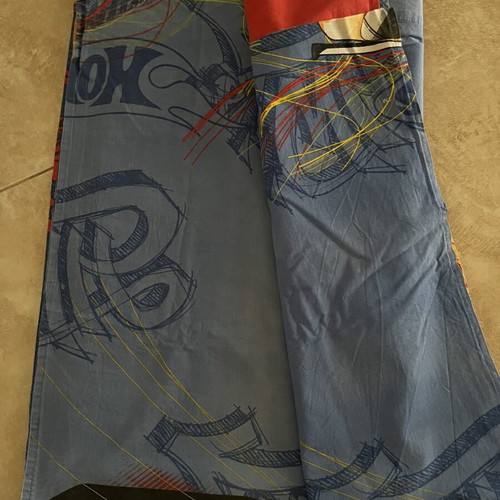 Kentia Hot Wheels Single Bed Sheet used 2.60x1.55 m