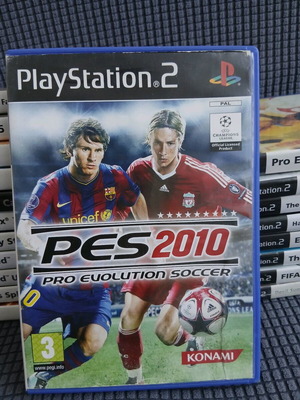 Pes 2010 game used for PlayStation 2