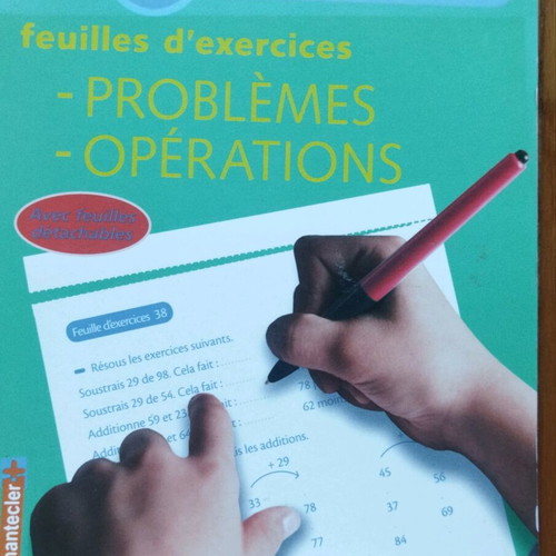 Arithmetic exercise book in French like new
