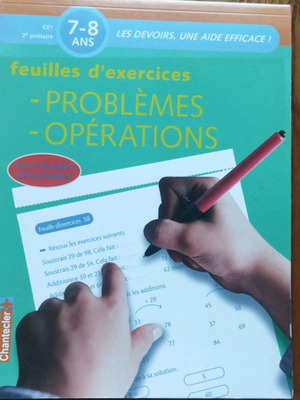 Arithmetic exercise book in French like new