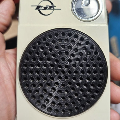 Portable AM radio vintage, used