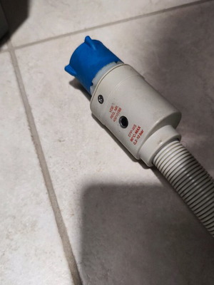 spiral water supply hose for washing machines