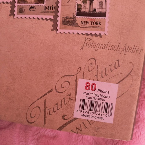 Photo album used 80 pages with box