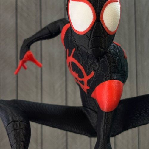 Miles Morales figure like new, premium 3D printed collectible