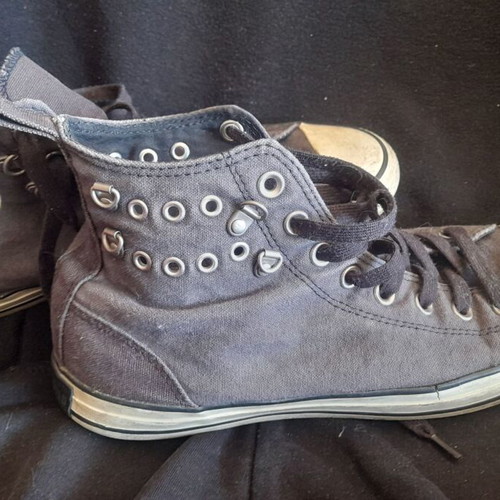 Converse All Star High Top Boots used, size 42.5, military style