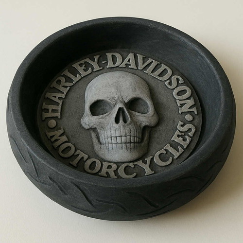 Harley Davidson storage tray new with motorcycle tire design