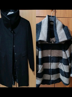 Outerwear black and gray like new, size S