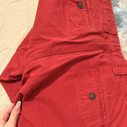Berto Lucci men's pants red, like new, size S