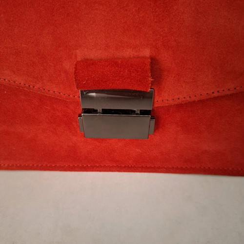 Bonendis Suede bag red like new, crossbody