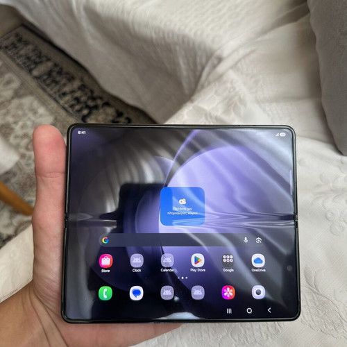 Samsung Galaxy Z Fold 5 smartphone, 256GB, black, like new
