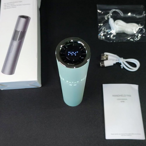 Adjustable Handheld Fan GF06 with 199 Air Speeds, New