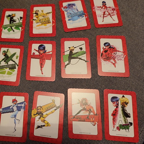 Miraculous memory cards new, pack of 24 pieces