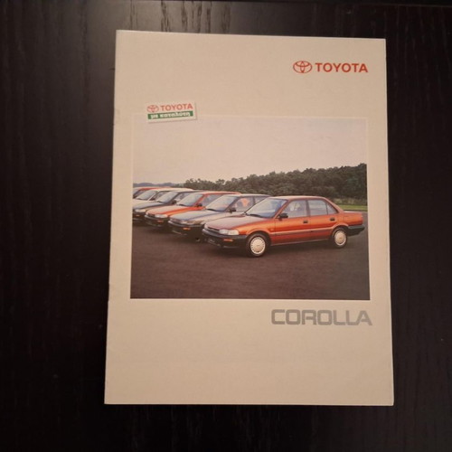 Toyota Corolla brochure used
