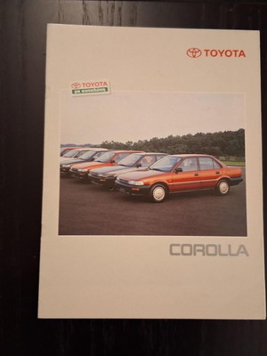 Toyota Corolla brochure used