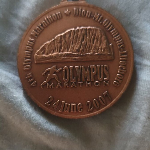 Olympus Marathon Finisher Medal like new